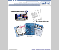 Burkert-USA.com What's New Section